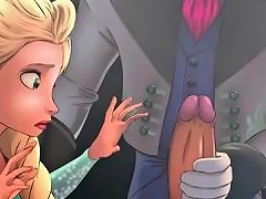 A Porn Video Featuring A Man With A Large Penis Having Sex With An Animated Woman