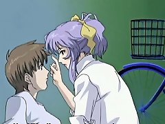 Hentai Nurse Giving Oral Pleasure To A Penis