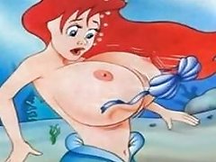 Ariel From The Little Mermaid Engages In Explicit Sexual Acts In Sunporn Uncensored