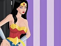 Batman Has Sex With Wonder Woman And She Enjoys His Large Penis