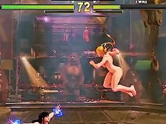 Cammy Vs Chun Li In A Sexy Fight